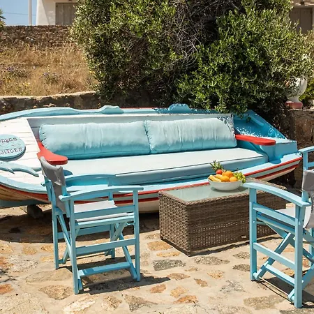 Magnificent Mykonos Nexus 2 Bedrooms Private Terrace With Jacuzzi Outdoor Dining Area & Bbq * Kalafatis