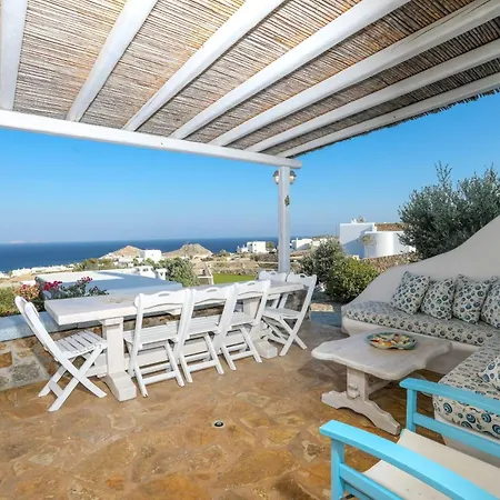 Magnificent Mykonos Nexus 2 Bedrooms Private Terrace With Jacuzzi Outdoor Dining Area & Bbq Apartment